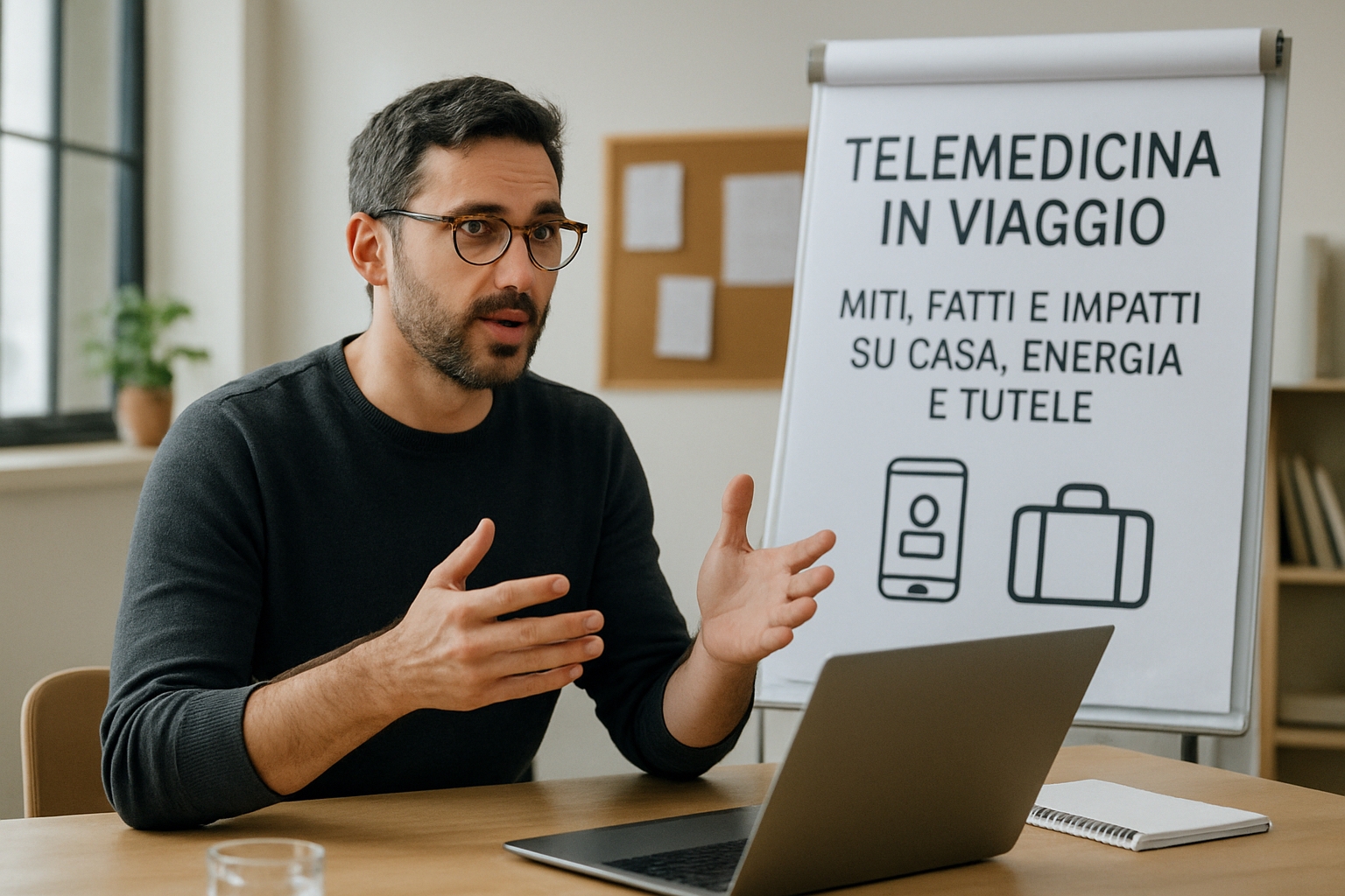 Telemedicina in viaggio: miti, fatti e impatti su casa, energia e tutele